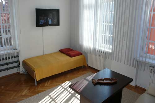 Apartament Gdask Mariacka 80-833 Gdask ul. Mariacka 14-15 Salon, widok z przedpokoju