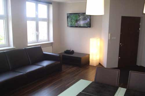 Polen Gdansk Appartement. Apartemente in Danzig Altstadt zu vermieten bis 6 Personen. Kueche. Neues Jahr in Polen`s Appartemente Danzig.