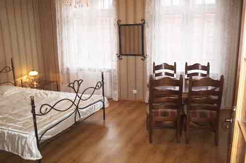 Polen Gdansk Apart-ment. Appartement in Danzig Altstadt zu vermieten bis 4 Personen. Schlafzimmer.