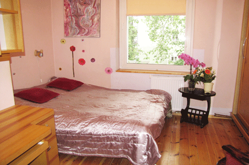 Polen Zoppot Appartement 4 zu vermieten.  Schlafzimmer mit Ehebett. Polen Zoppot Appartement 4 empfehle Ihnen Neues Jahr 2010/2011 in Polen`s Zoppot Appartement am Meer.